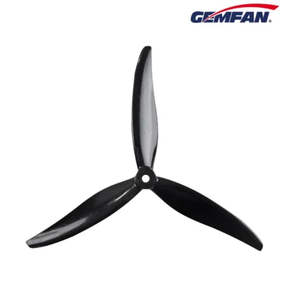 Gemfan 7035 Hurricane PC Reinforced 3 Blade - Black (2 Pairs)